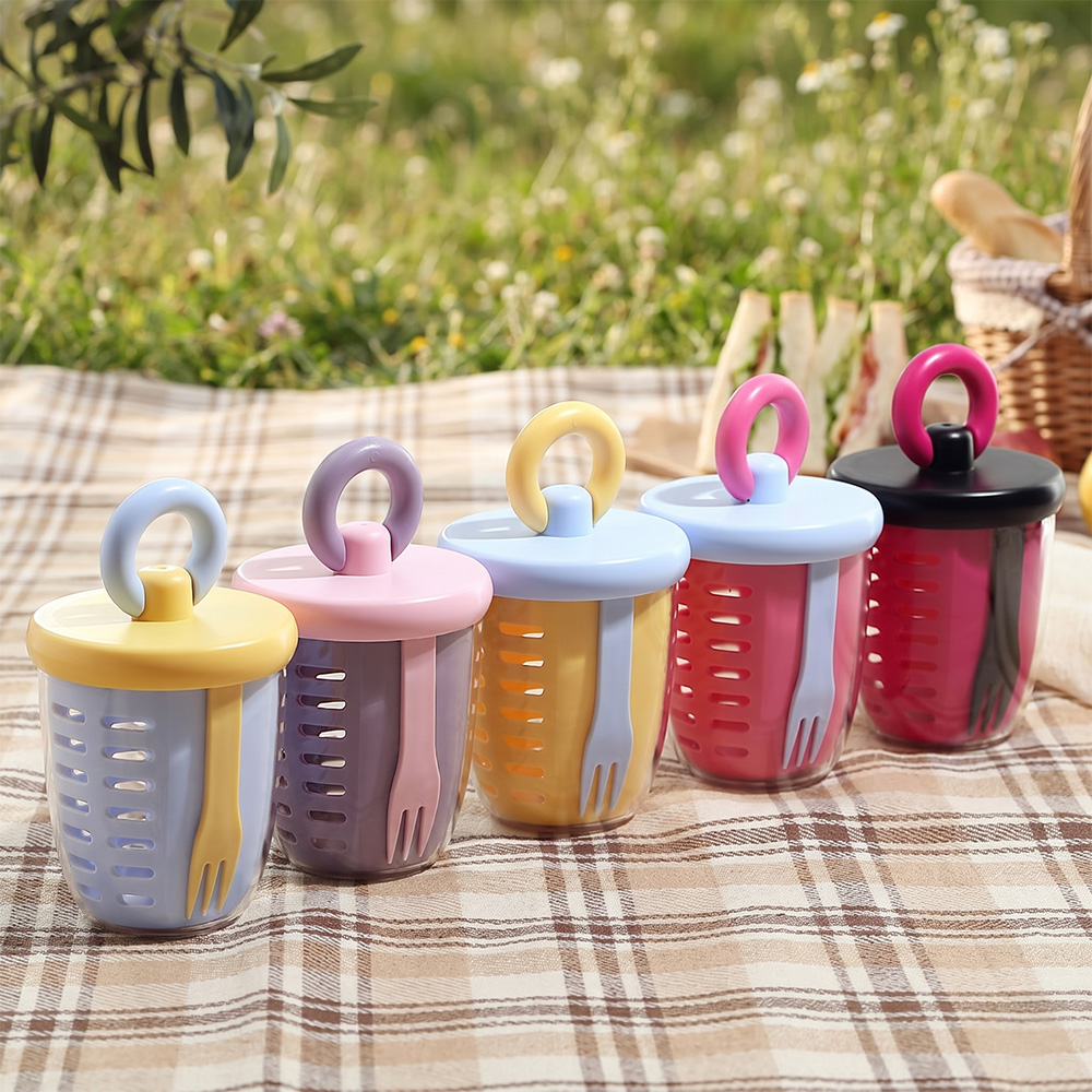 Dual-layer Salad Cup, , large