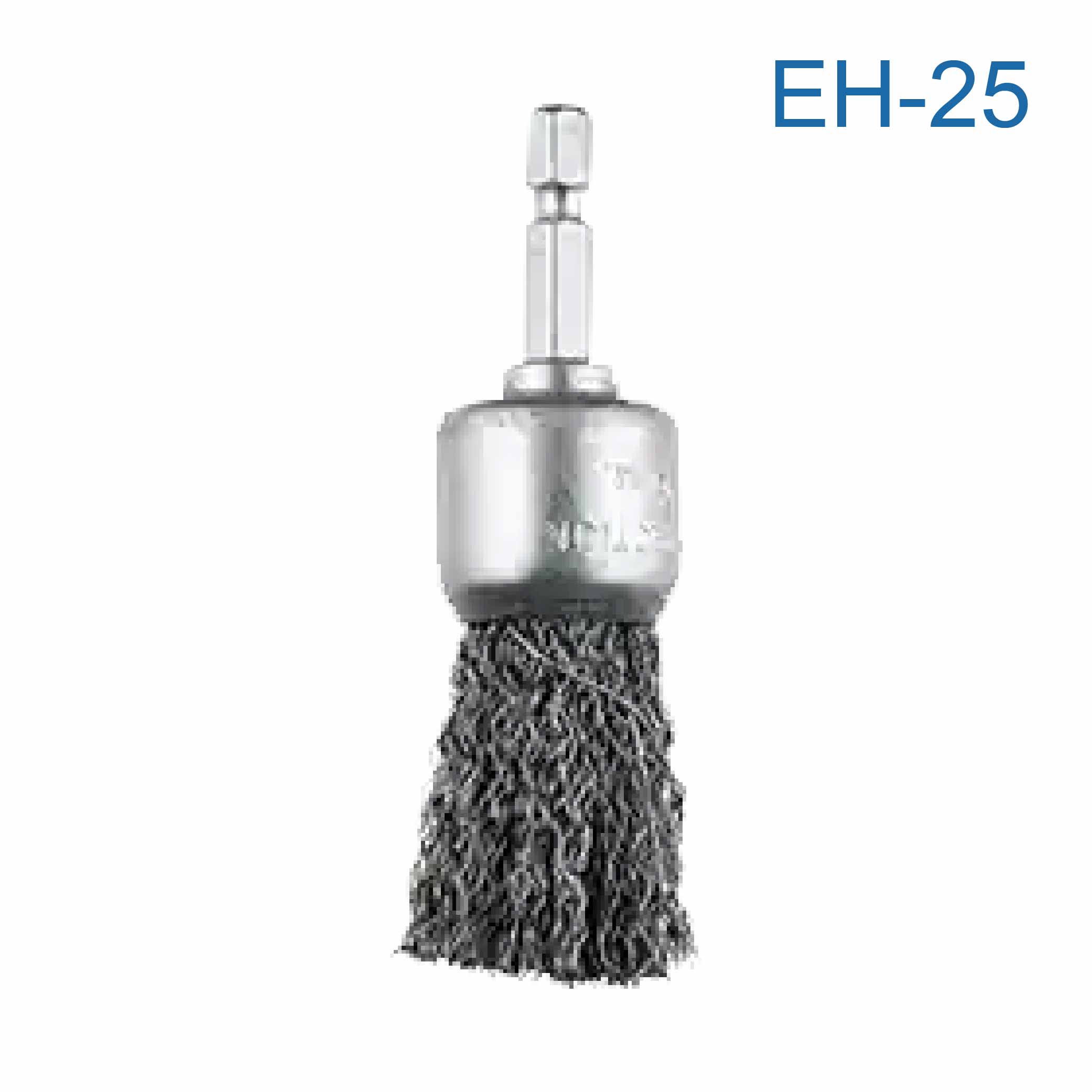 鉅玉經典｜六角柄鋼絲刷 帶柄齊頭 EH-25, , large