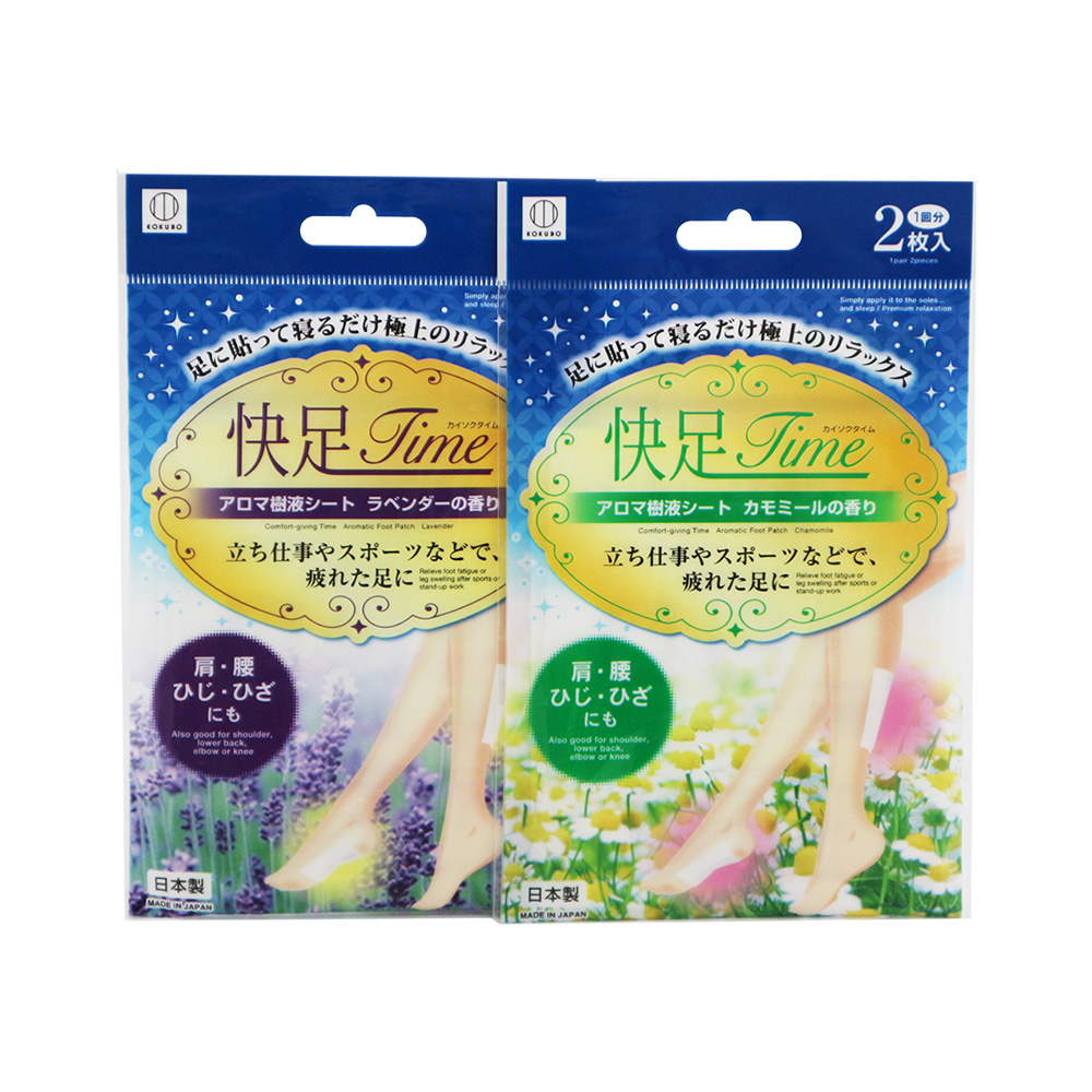 日本製KOKUBO樹液足貼-2枚入x6組, , large