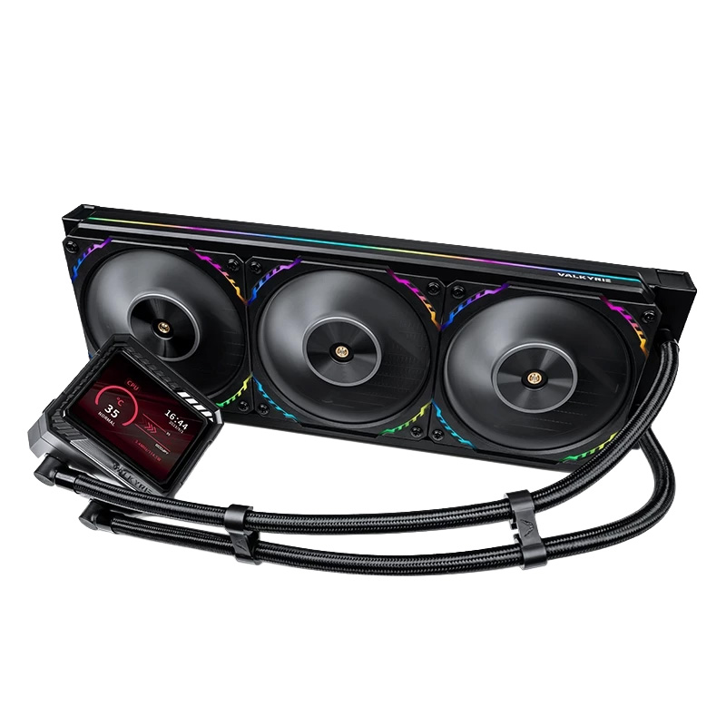 VK 瓦爾基里 V360 黑/白｜一體式水冷｜CPU散熱器｜風扇ARGB｜IPS液晶, , large