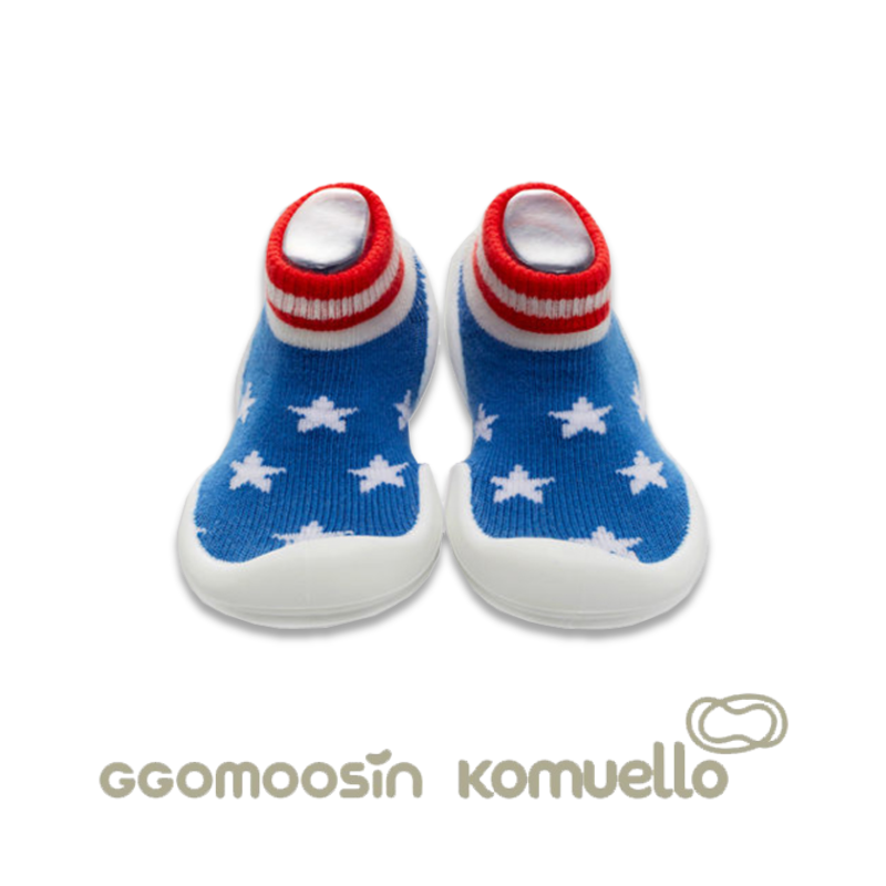 【GGOMOOSIN】學步鞋─海洋星星(115mm/125mm/135mm/145mm), , large