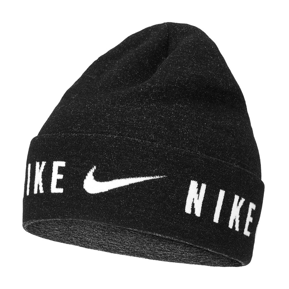 NIKE LIGHTWEIGHT KNIT CUFFED 毛帽 透氣 輕質 DRI-FIT 乾爽 舒適 保暖 柔軟 N1012403012OS黑, 黑, large