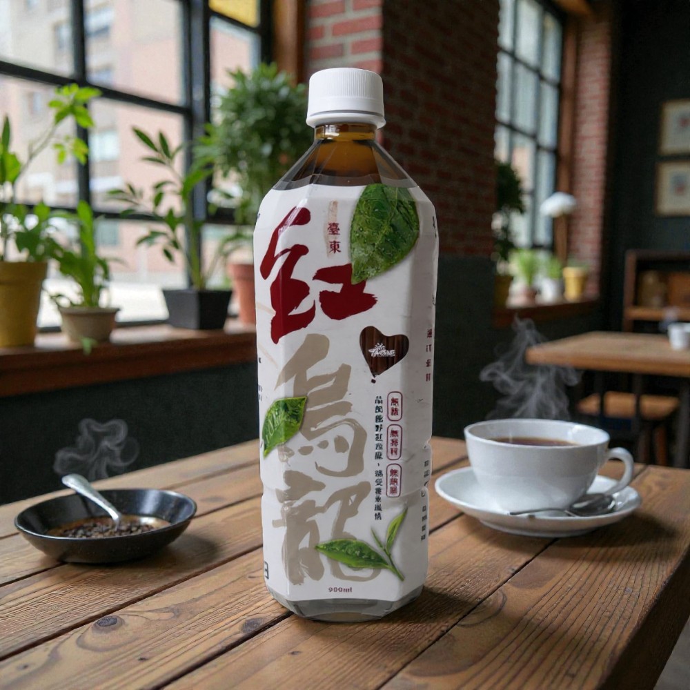 【初嚐】紅烏龍茶900ml(12入), , large